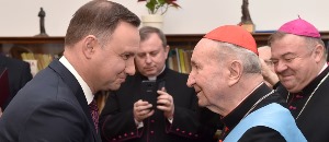 Президент Польщі відзначив орденом Білого Орла Кардинала Мар`яна Яворського